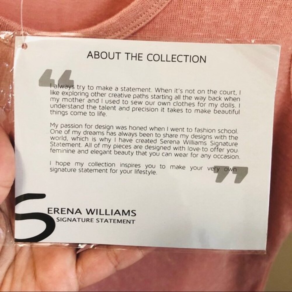 Serena Williams Pink Asymmetrical Sleeveless Tank Dress in Size Small - Picture 5 of 8